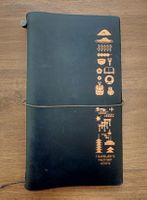 Traveler's Notebook Kyoto Edition blaues Leder gebraucht