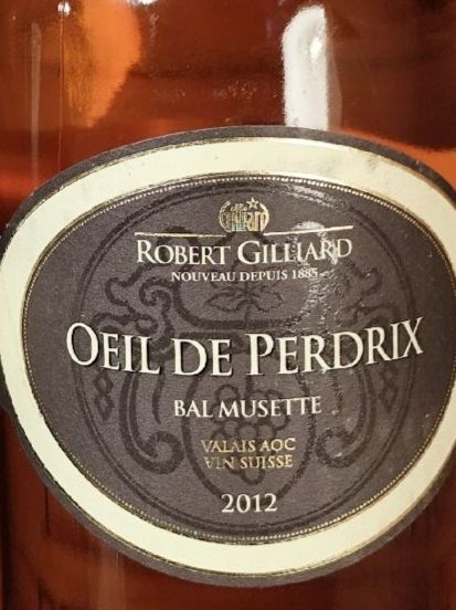 Vino: 2x2012 Robert Gilliard Oeil de Perdrix – Nuovo e nell'imballaggio originale da Büsserach venduto da Vintage-vins 1