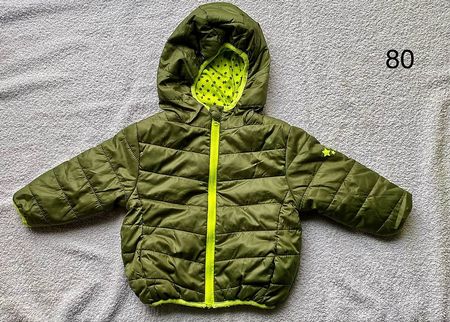 Leichte warme Winterjacke  80
