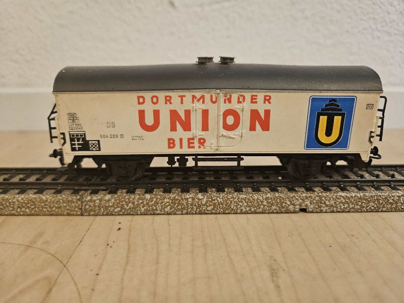 Märklin Modellini di ferrovie: Märklin H0 Bierwagen "Dortmund Union" – Usato da Jonen venduto da Airspeed