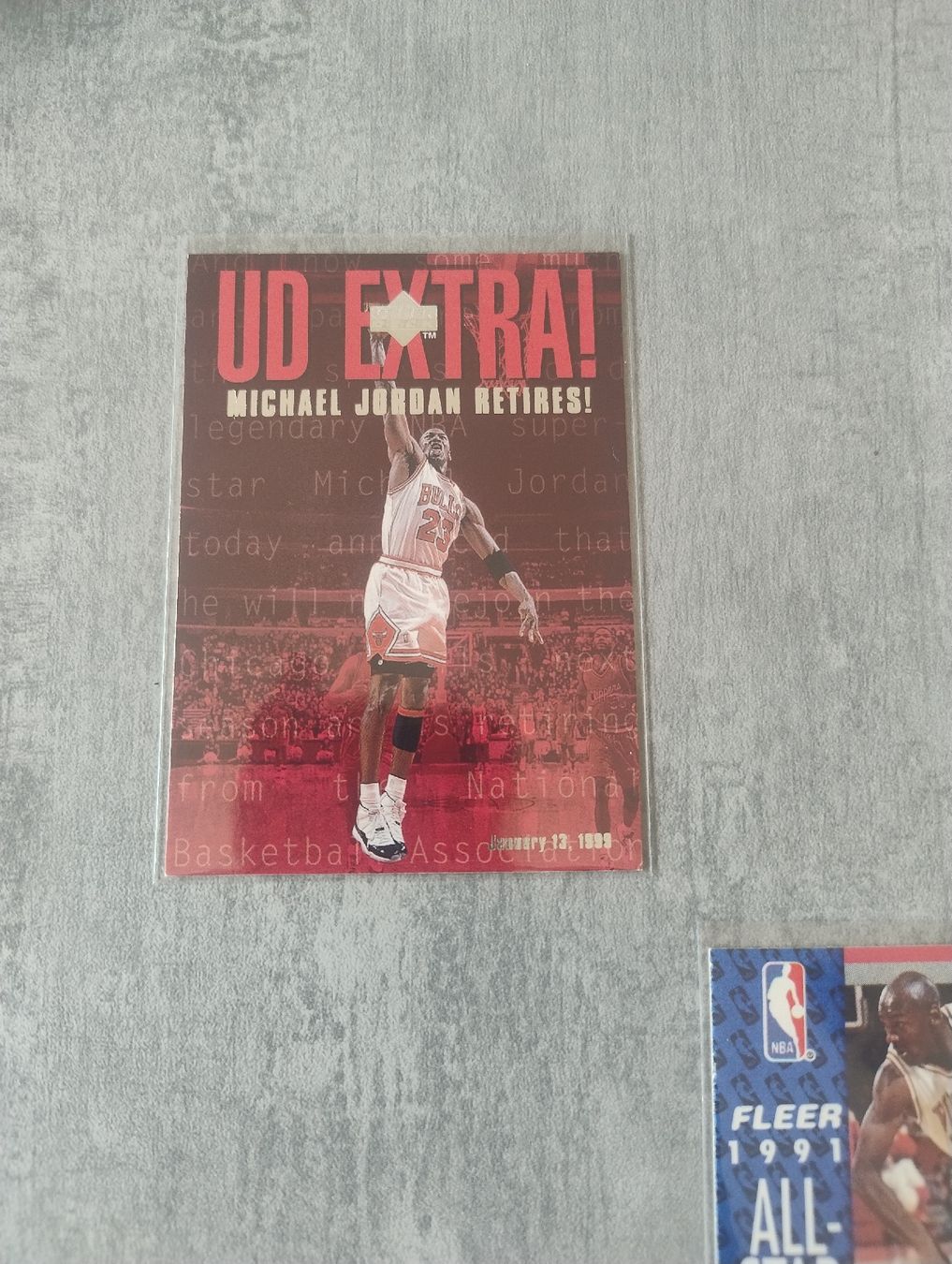 Nba Cartes à collectionner: Lot 2 NBA Michael Jordan 5 cards  – Neuf (Voir description) à Martigny par julionix 1