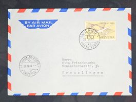 CL23 Enveloppe + Timbre Suisse 1949