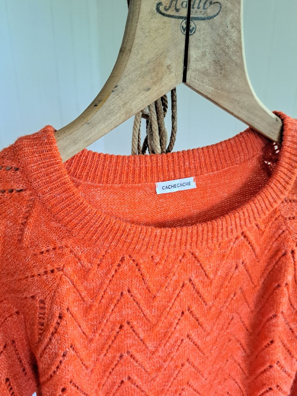 Maglioni & Felpe: CACHE CACHE Ajour Strickpullover Pullover Pulli S 36 – Usato da Mollis venduto da Fauchi99 2
