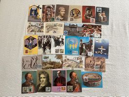 Lot 25 Stück Maximumkarten  BRD 1984   (R762)