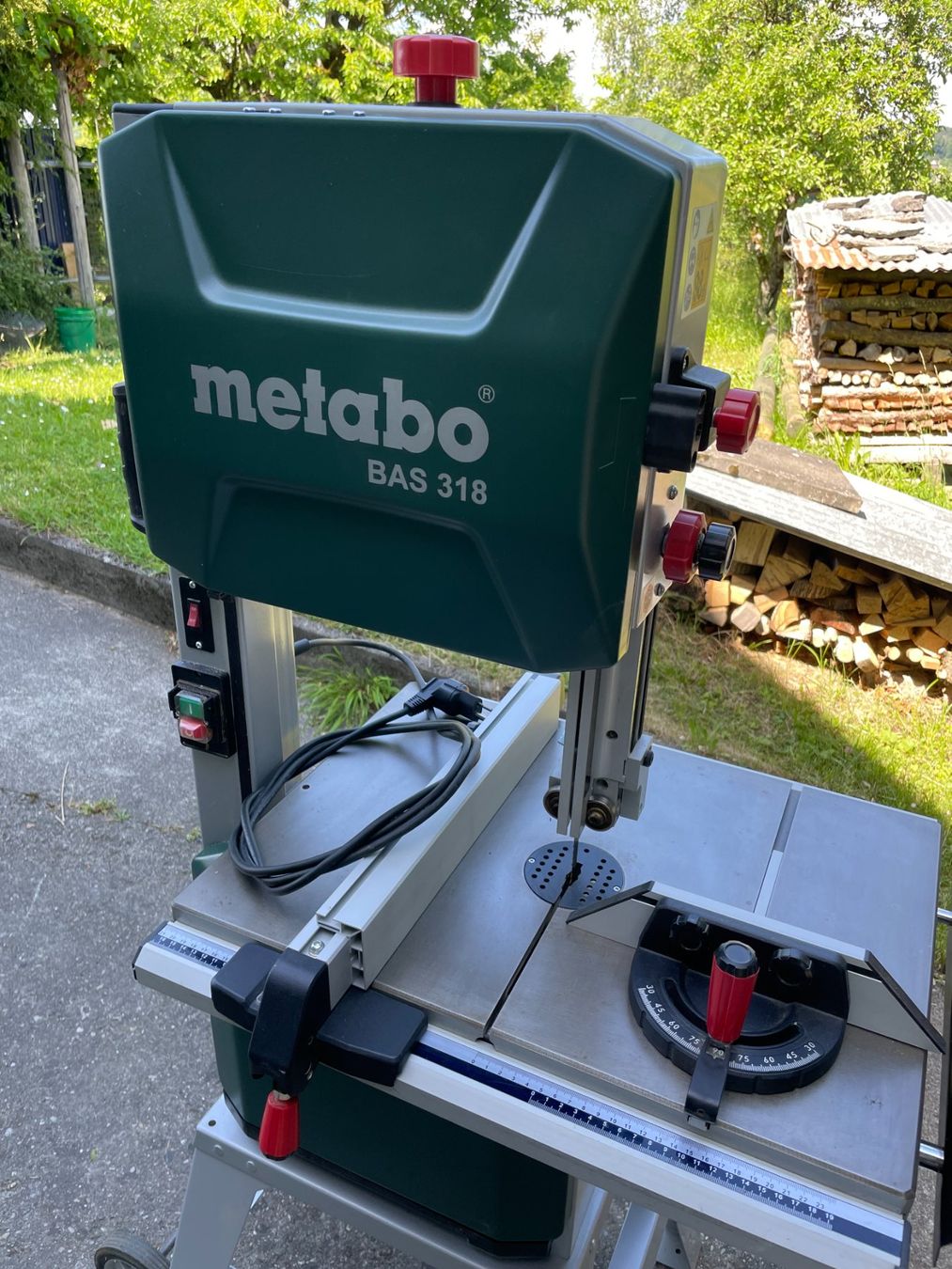 Metabo Scies: Metabo BAS 318 Precision WNB Bandssaege – D'occasion à Winterthur par die_6rkc