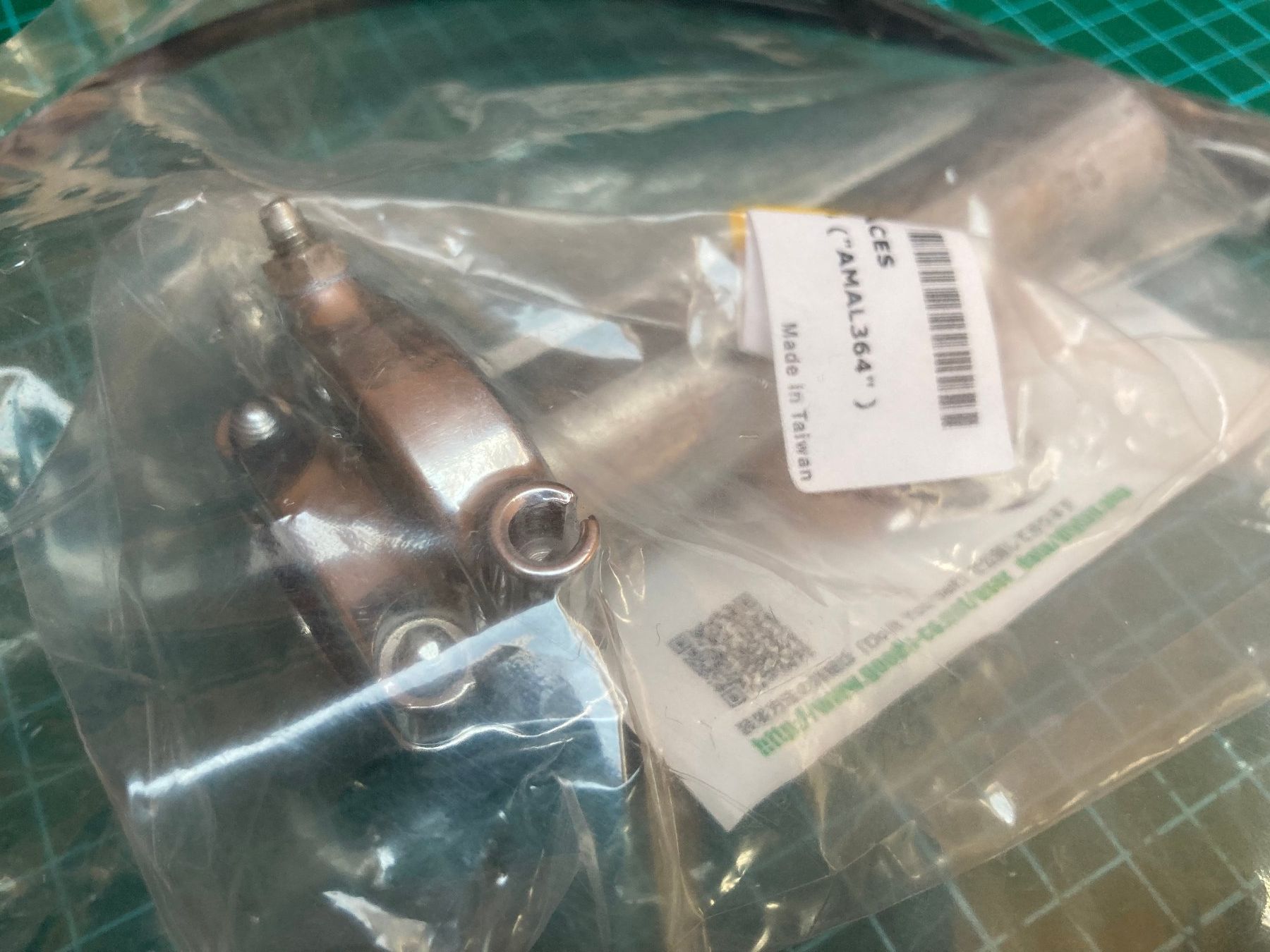 Tutti i ricambio per moto: Amal Throttle + wire cable / 22mm / custom motorcycle – Nuovo e nell'imballaggio originale da Froideville venduto da EL.YACHT.Okaz 2