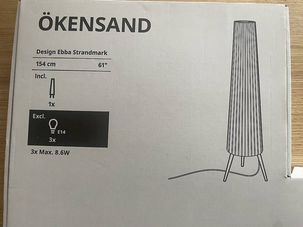 Ikea Lampade: Ständerlampe IKEA Ökensand – Usato da Sursee venduto da Elanfreak 2