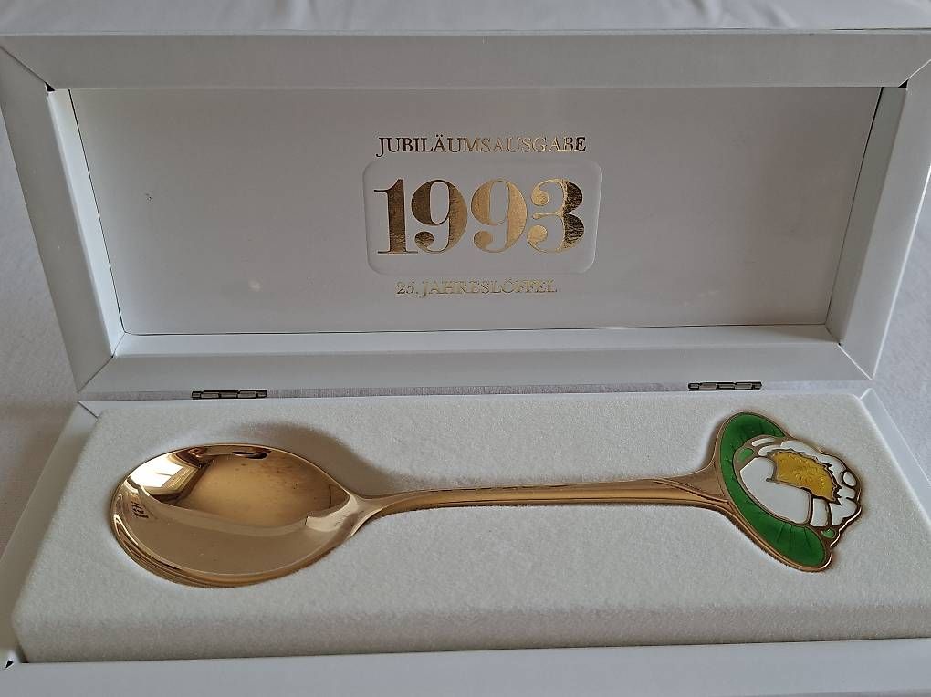 Cucchiai: Robbe & Berking Jahreslöffel 1993 – Usato da Wabern venduto da amo_pp26 1