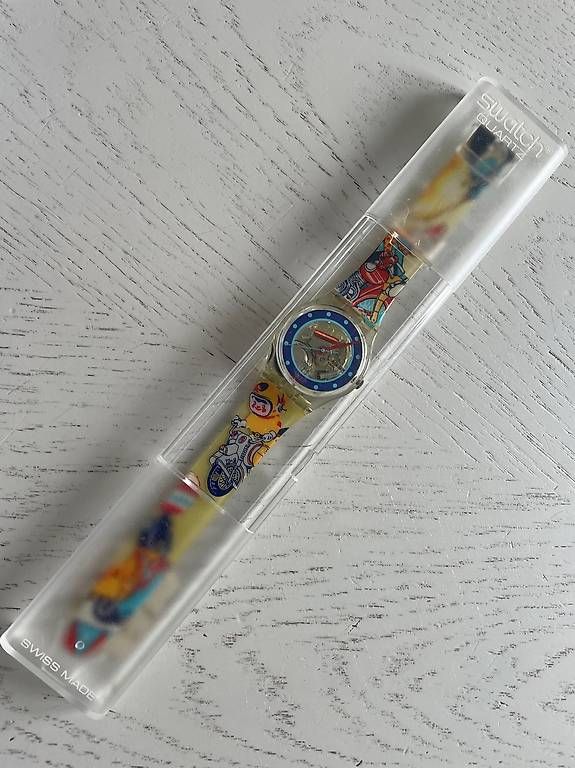 Swatch Orologi: 5 Swatch Uhren 80er, NEU – Nuovo (secondo la descrizione) da Meggen venduto da heli_maesi 4