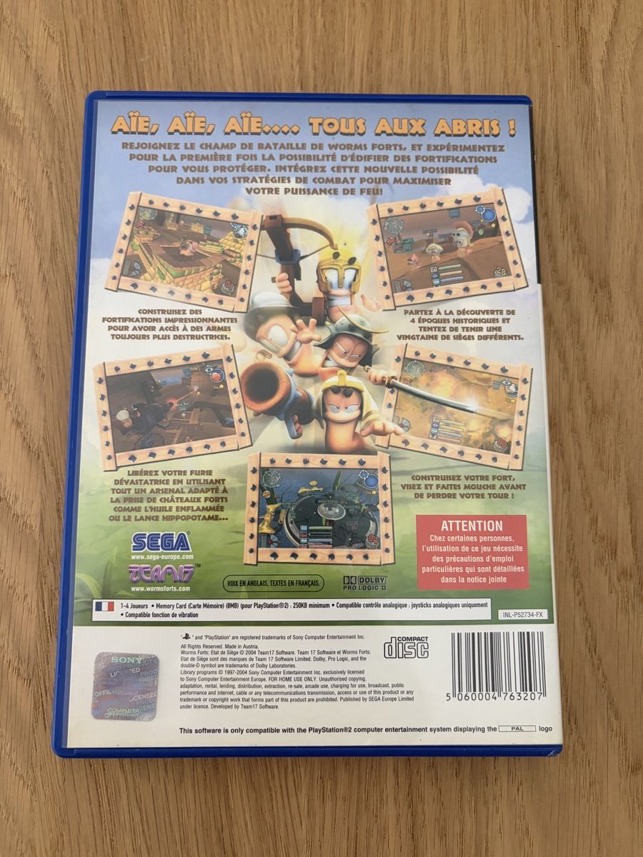 Sony Giochi: Worms Forts : État de Siège - PlayStation 2 – Usato da Pully venduto da FunkyGames 1