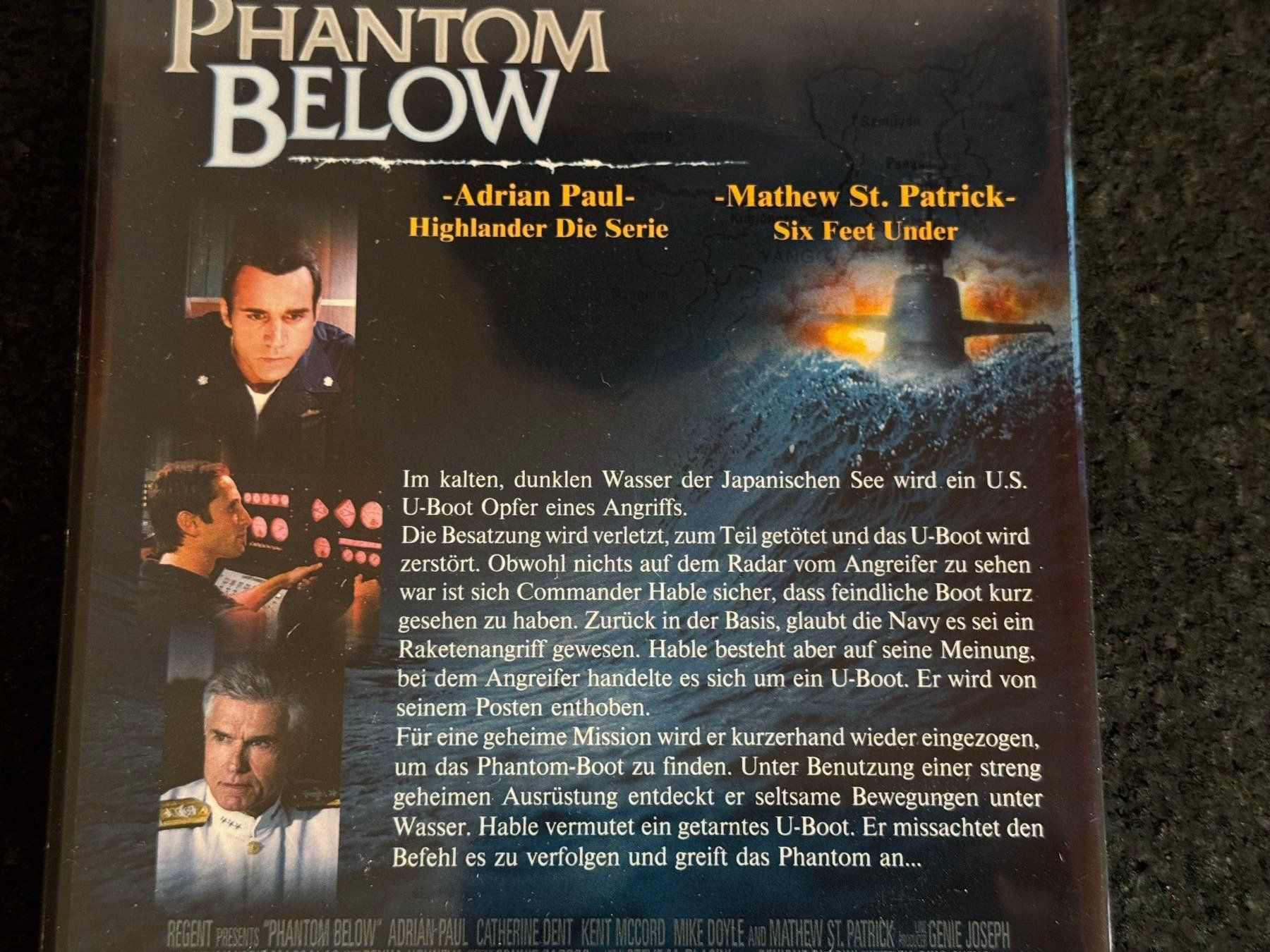 Alle DVDs: Phantom Below DVD "Der Jäger wird zum Gejagten" DE/EN – Gebraucht aus Fribourg von tschjoly 2
