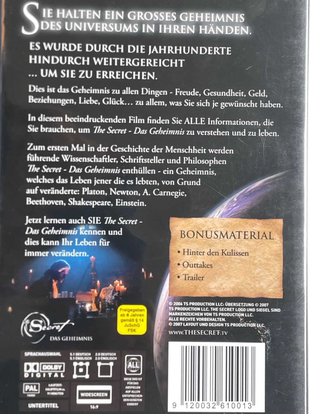 Tutti i DVDs: The Secret – Usato da Muri b. Bern venduto da AdidasCollector 1