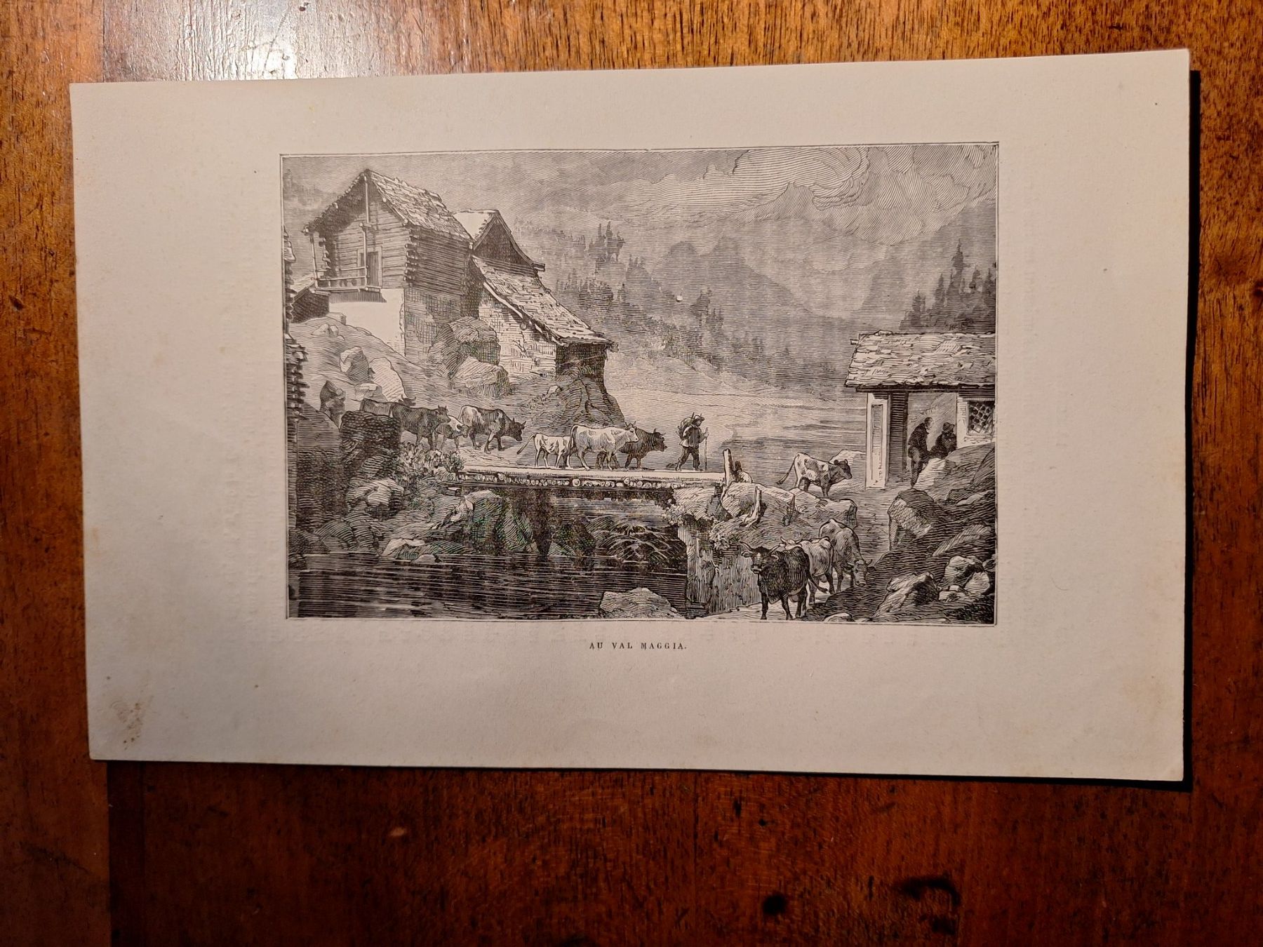 Holzschnitte: TESSIN  GRISONS – Gebraucht aus Bevaix von bohrap 5