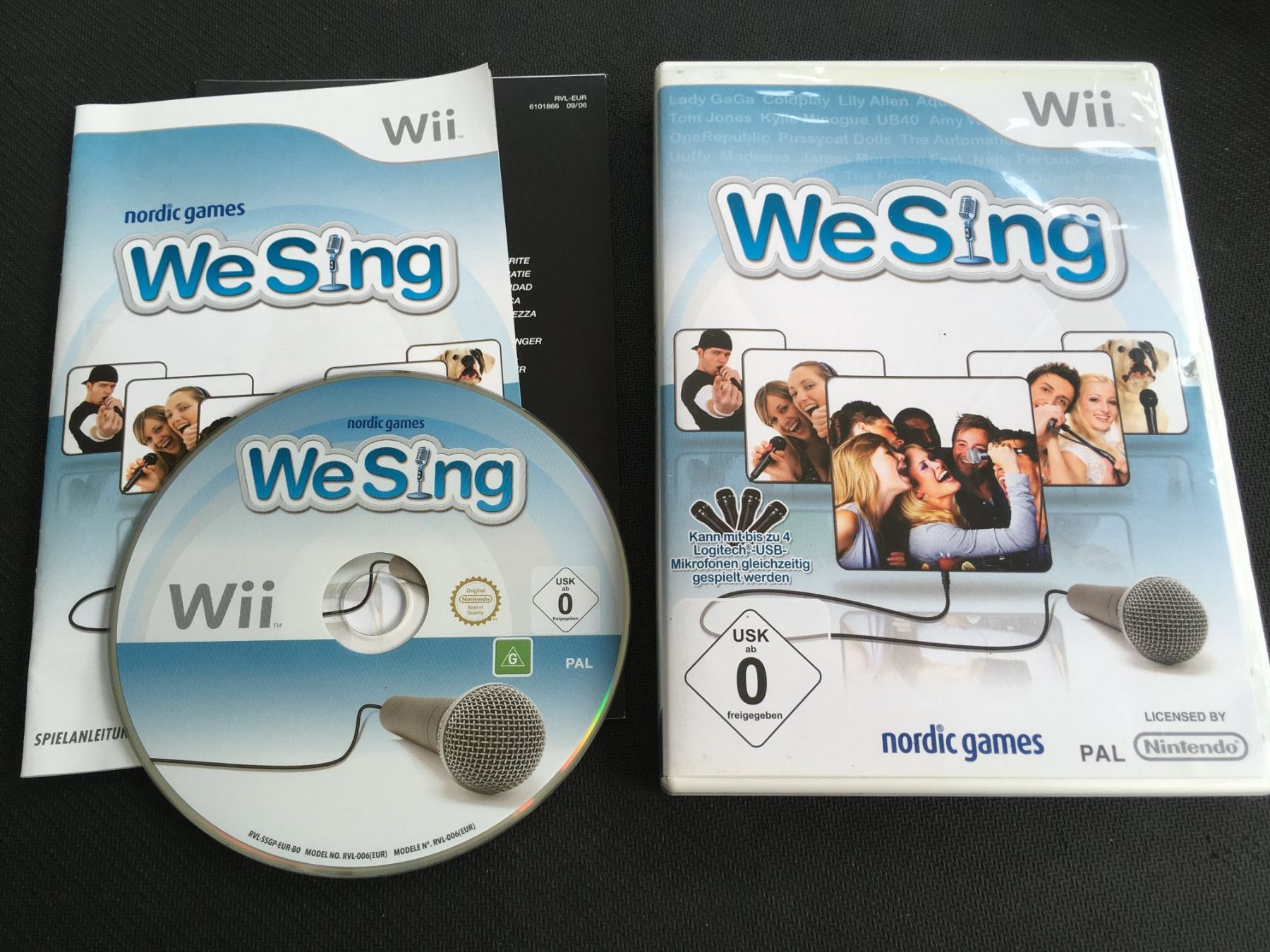 Nintendo Spiele: We Sing - Nintendo Wii – Gebraucht aus St.Gallen von sjosjo