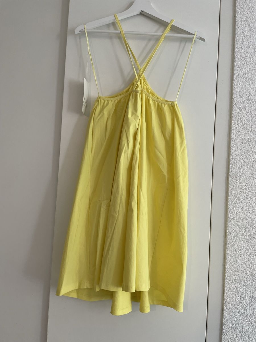 Zara Kleider: Yellow Dress – Neu und originalverpackt aus Roche VD von closetcleanse 4