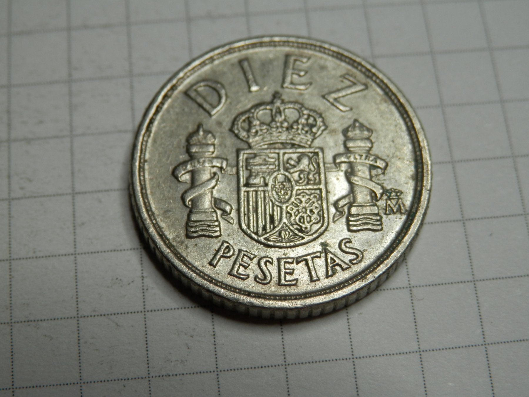 Alle Münzen: Spanien 10 Peseten, 1983 – Gebraucht aus Weiach von weiach81