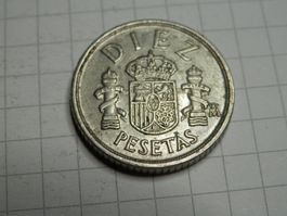 Spanien 10 Peseten, 1983