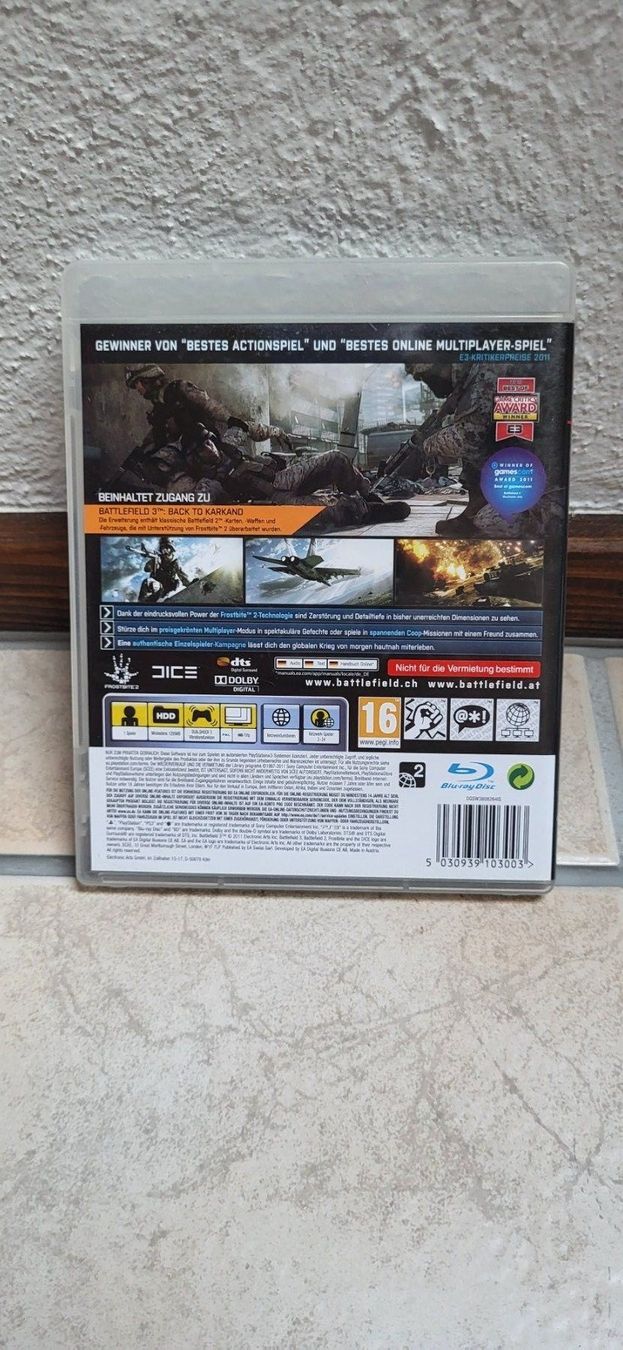 Sony Spiele: PS3 - Battlefield 3 – Gebraucht aus Münsingen von Heroism2010 1