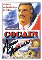 Dennis Weaver 1924-2006 Autogramm signiert CINEMA Karte