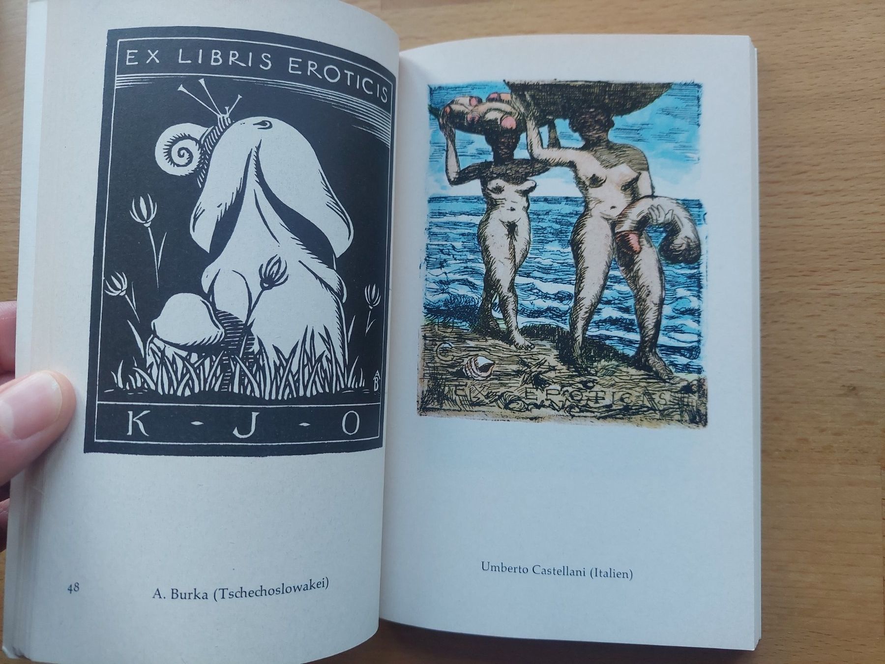 Libri: Erotische Exlibris - Eberhard und Phyllis Kronhausen – Usato da Obfelden venduto da Exlibris-Art 3