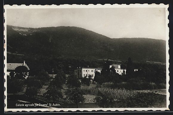 Ansichtskarten: Saint Aubin, Colonie agricole Le Devens – Gebraucht aus Berlin von bartko-reher