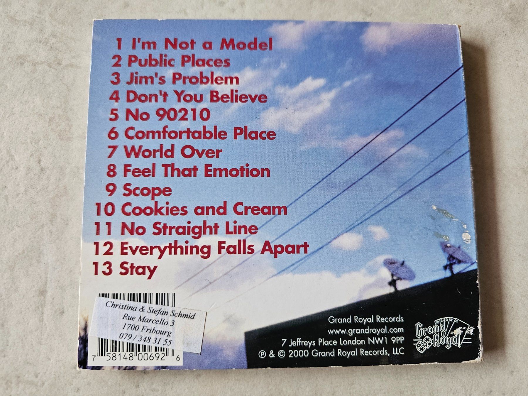 CD: Russell Simins  -  Public Places – Usato da Schneisingen venduto da backstore24 1