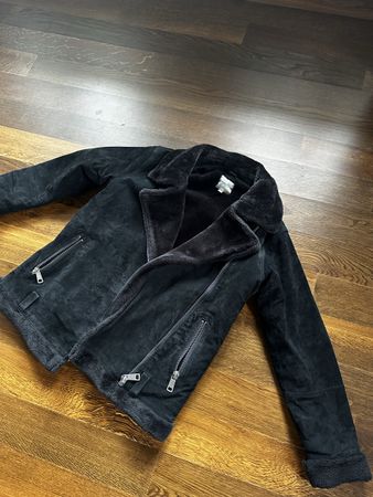 Selected Femme Lederjacke gefüttert