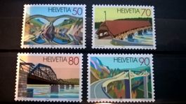 Schweiz 1991 Satz Brücken postfrisch
