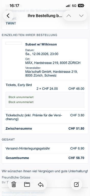 Biglietti: DnB Tickets, Metrik – Nuovo e nell'imballaggio originale da Kerns venduto da sar_8dz9 1