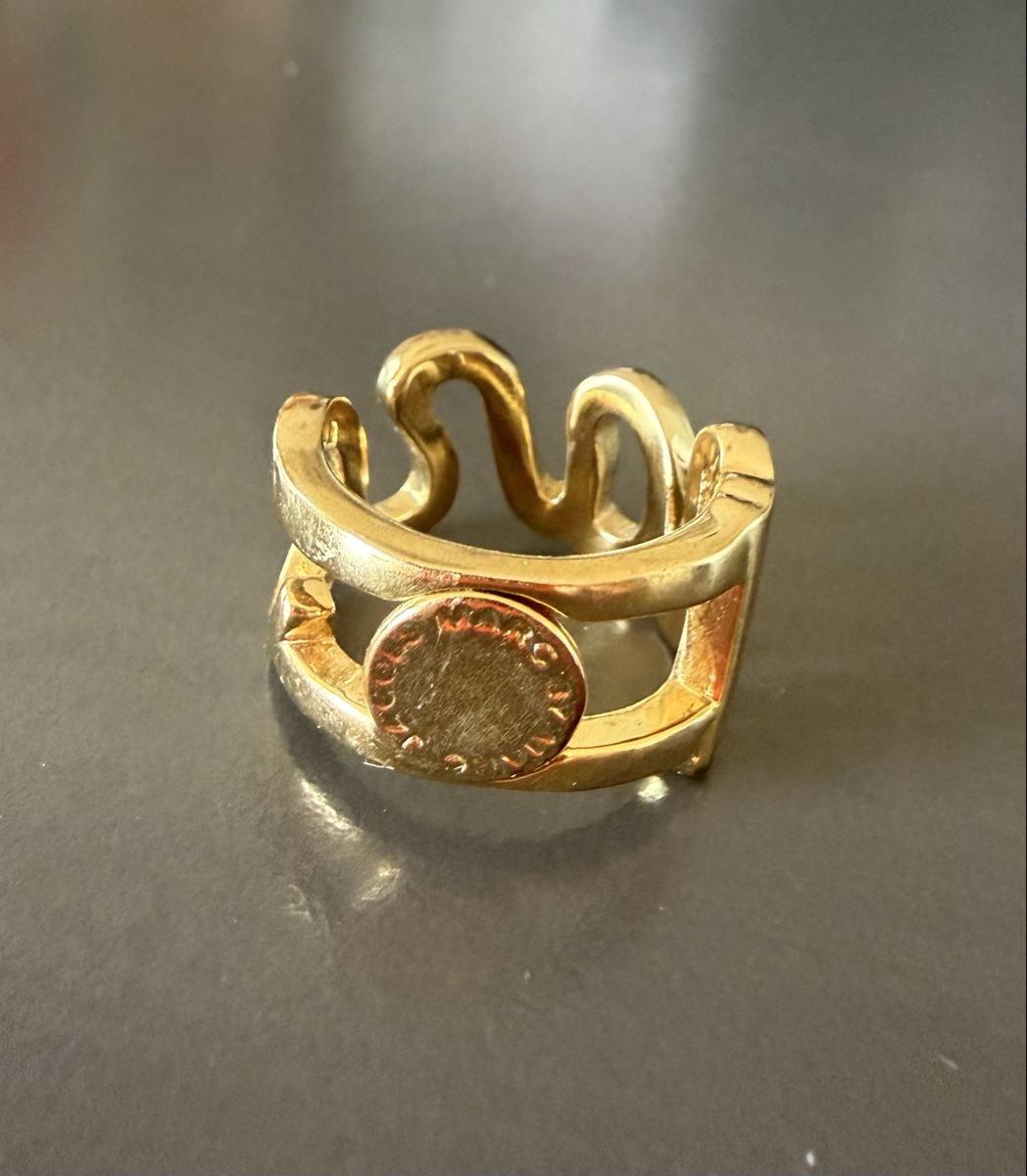 Marc Jacobs Ringe: Marc Jacobs Script Ring – Gebraucht aus st prex von magdalenaonline 4