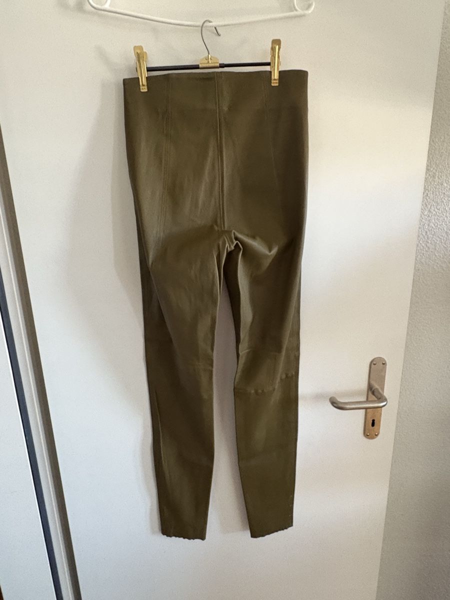 Leggings: Lederleggings Mos Mosh olivgrün – Neu (gemäss Beschreibung) aus Gossau SG von Mauri34 2