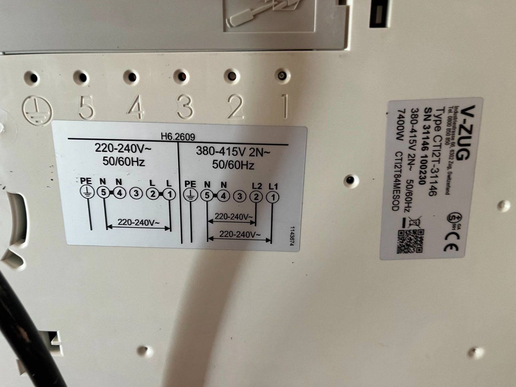 Cucine: Glaskeramikkochfeld VZug CookTop V2000 I804 – Nuovo (secondo la descrizione) da Oberbütschel venduto da SimBla91