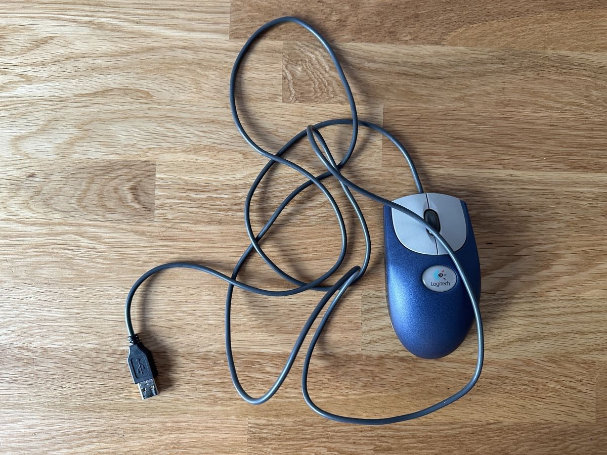 Logitech Mouse: Ab1CHF - Logitech USB Wired Wheel Mouse M-BJ58 – Usato da Lausanne venduto da brixton 2