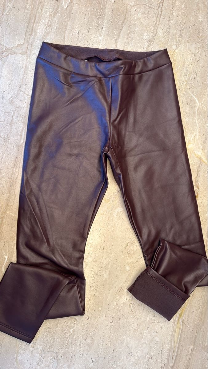 Calzedonia Collant & Leggings: Kinder Leggings in Lederoptik – Nuovo e nell'imballaggio originale da Horgen venduto da Mistral8