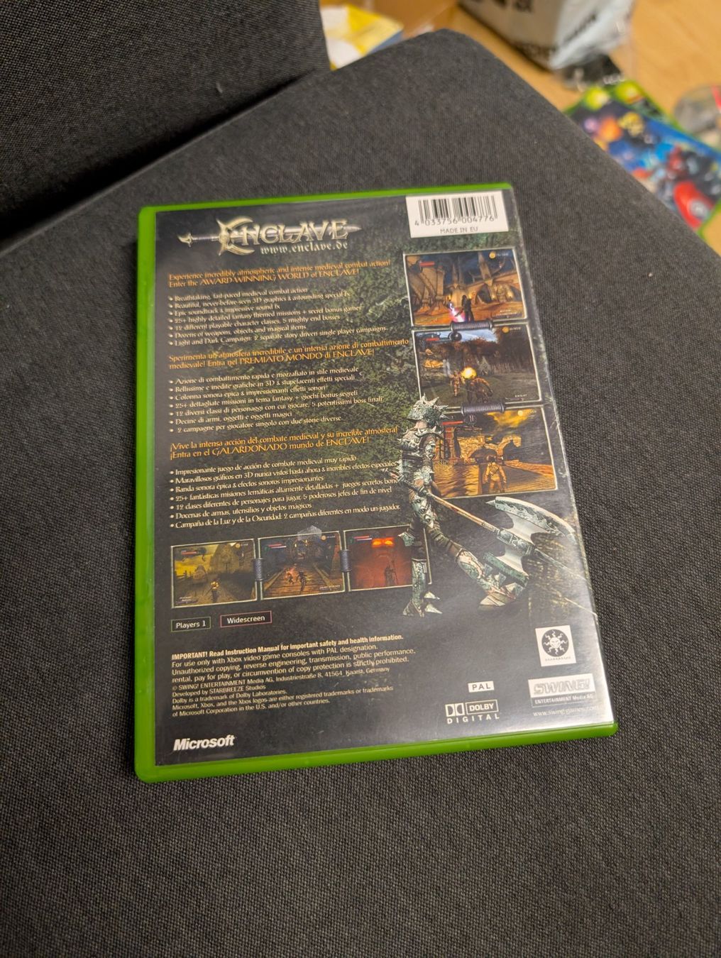 Jeux: Enclave Microsoft xbox – D'occasion à Giubiasco par Ticinerd 1