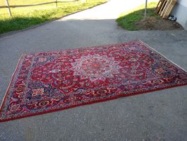 Alte Teppich handgeknüpft grosse 310/207 cm Bachtiar