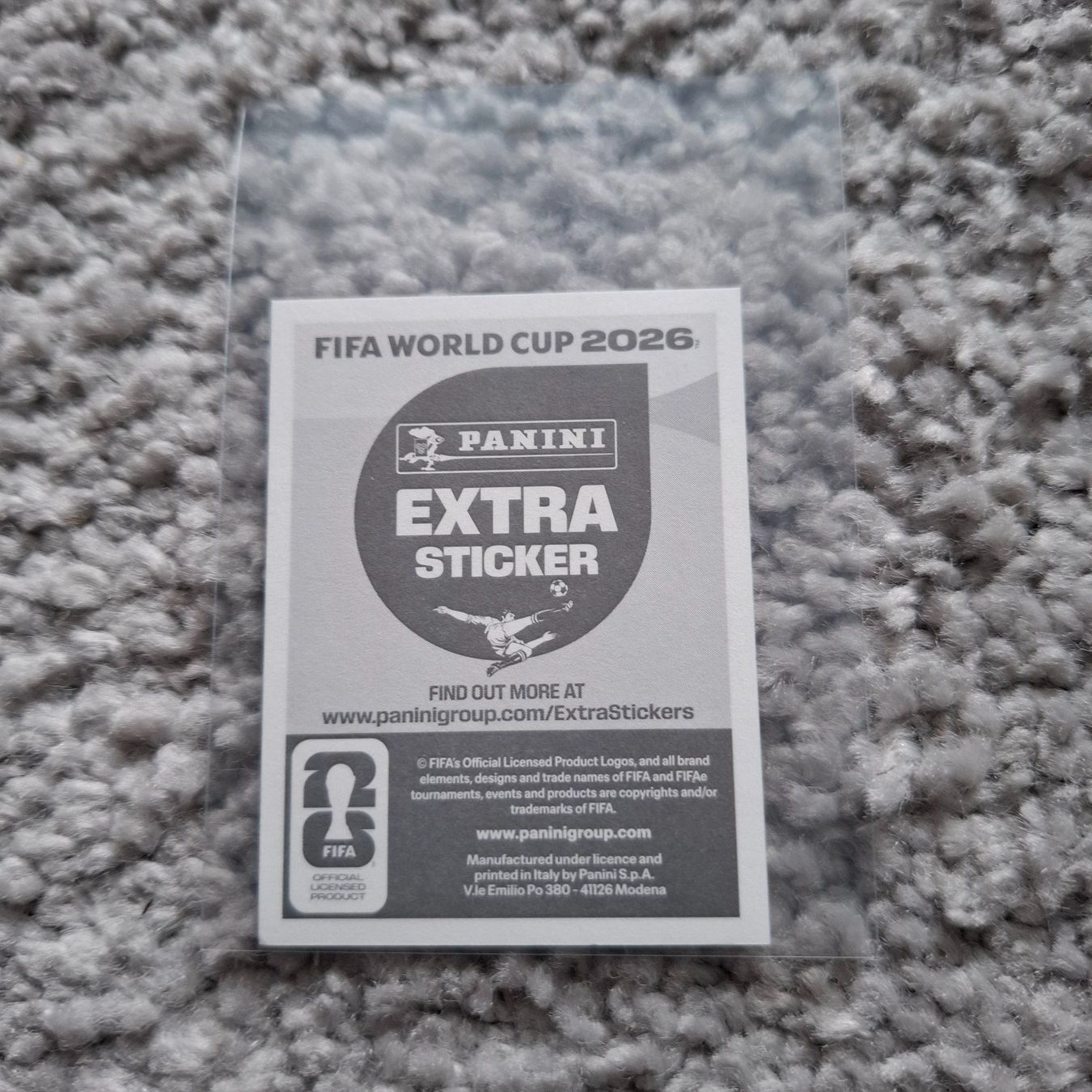 Panini Sammelbilder & Trading cards: Panini Extra Sticker Lila Achraf Hakimi – Neu (gemäss Beschreibung) aus Hombrechtikon von Tinea82 1