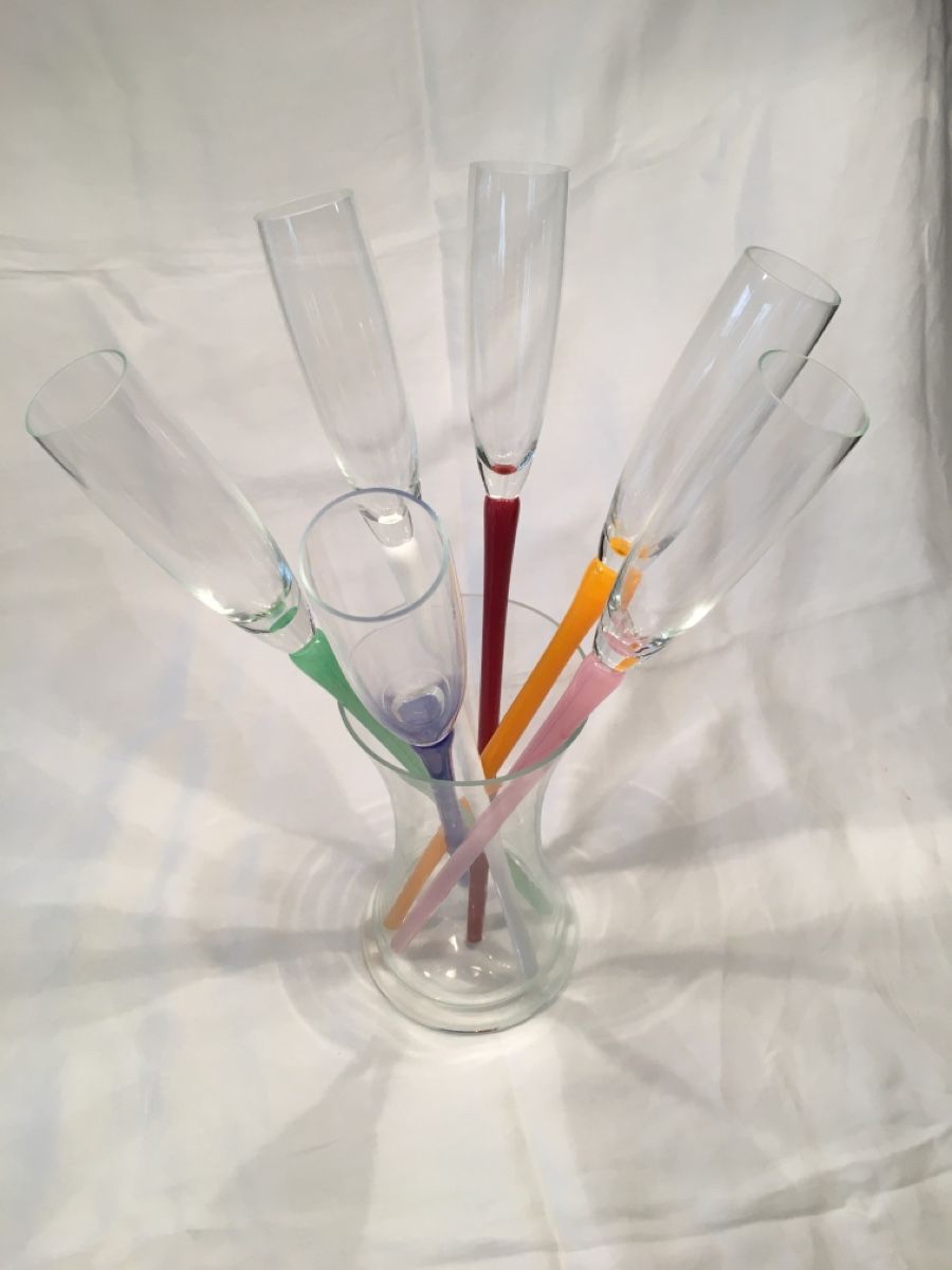 Bicchieri: Champagner-Gläser / Flüte / Glas /Gläser – Nuovo (secondo la descrizione) da Reitnau venduto da rko_29kn