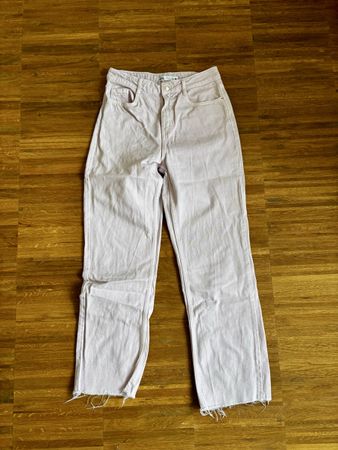 Rosa Sommerjeans High-Waist, Top Zustand!