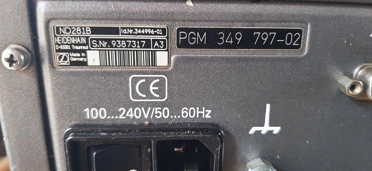 Heidenhain Misurare: Glasmassstab Heidenhain mit Messeinheit – Usato da Uhwiesen venduto da Timtim 1