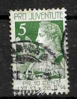 1913 Premier timbre Suisse Pro Juventute  Ø