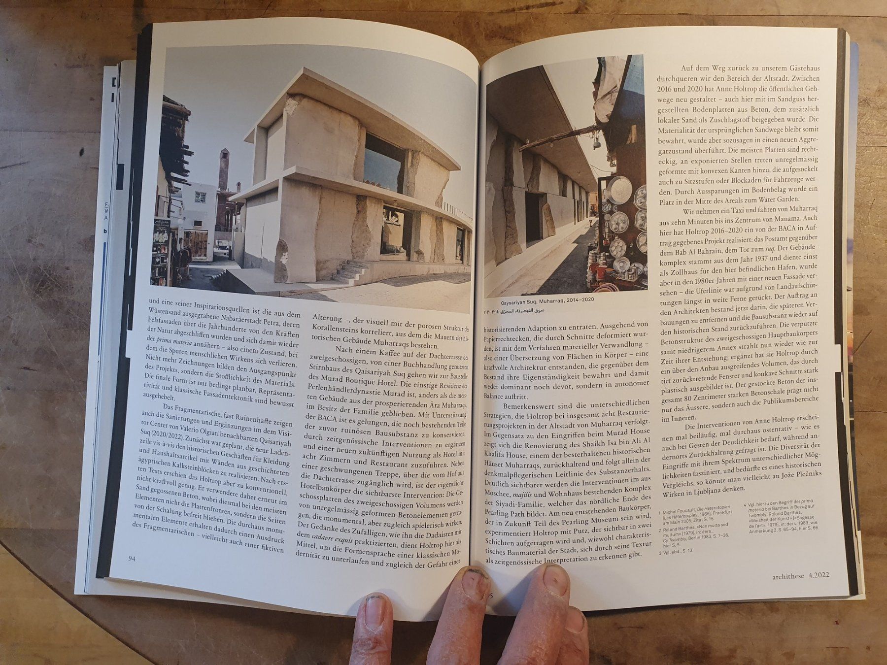 Bücher: Archithese Bahrain – Gebraucht aus Zürich von loosebone 3
