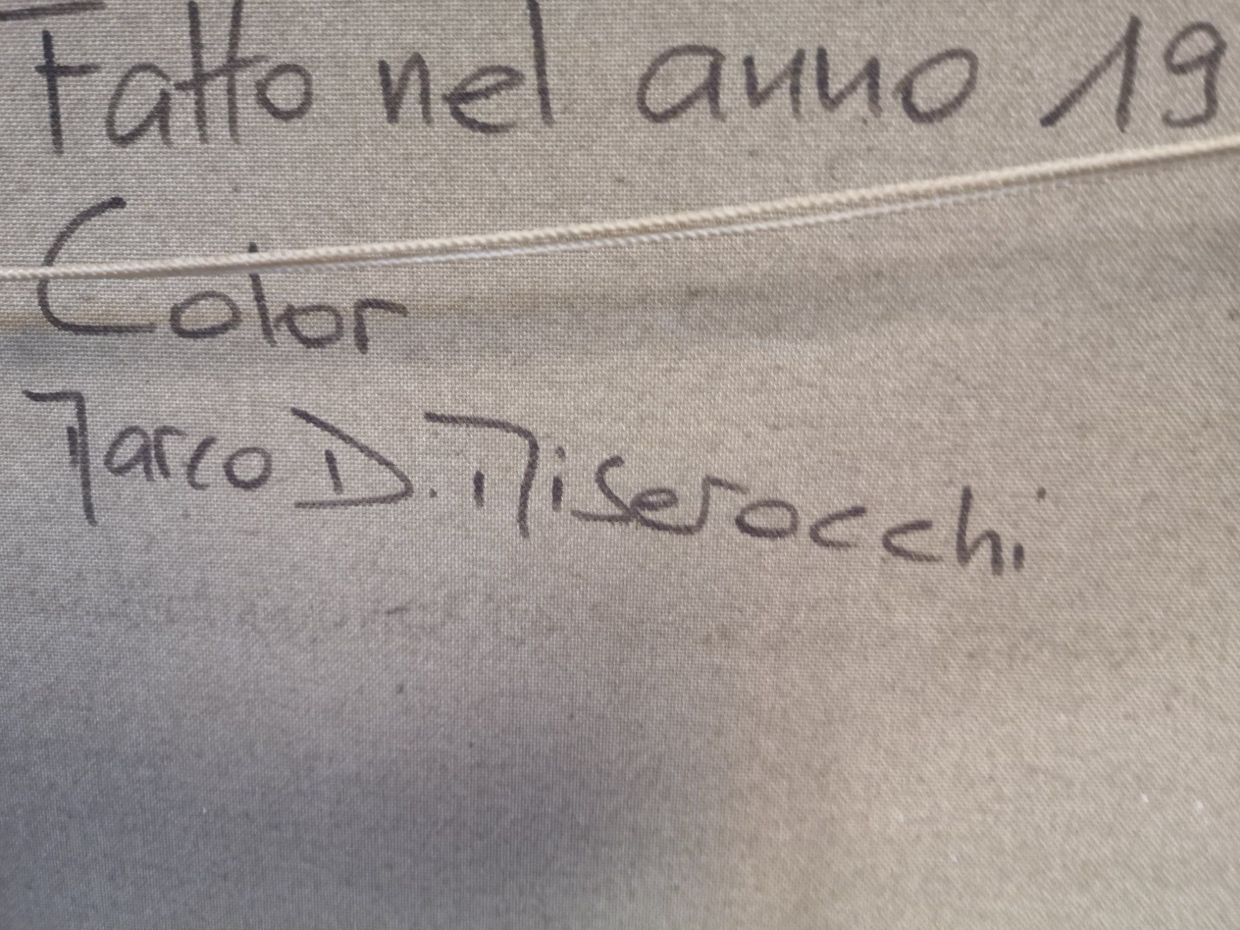 Dipinti: MARCO D. MISEROCCHI DATÉ 1989 – Usato da Genève venduto da Qanil77 7