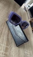 Sonnenbrille Lila Damen Sommer Trend Etui Neuwertig