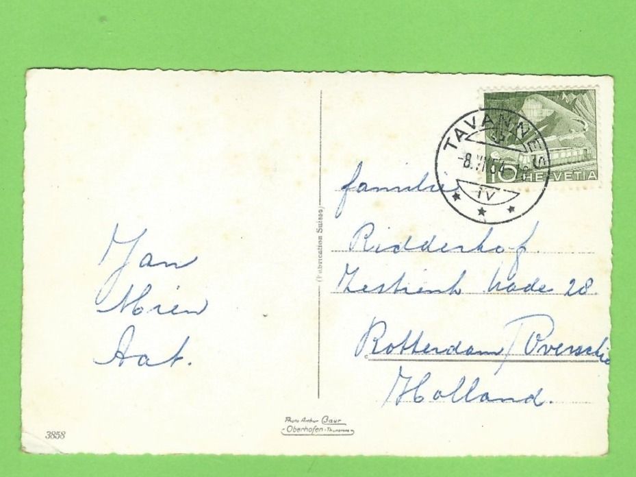 Cartoline postali: Faulensee am Thunersee – Usato da Zürich venduto da t24_de 1