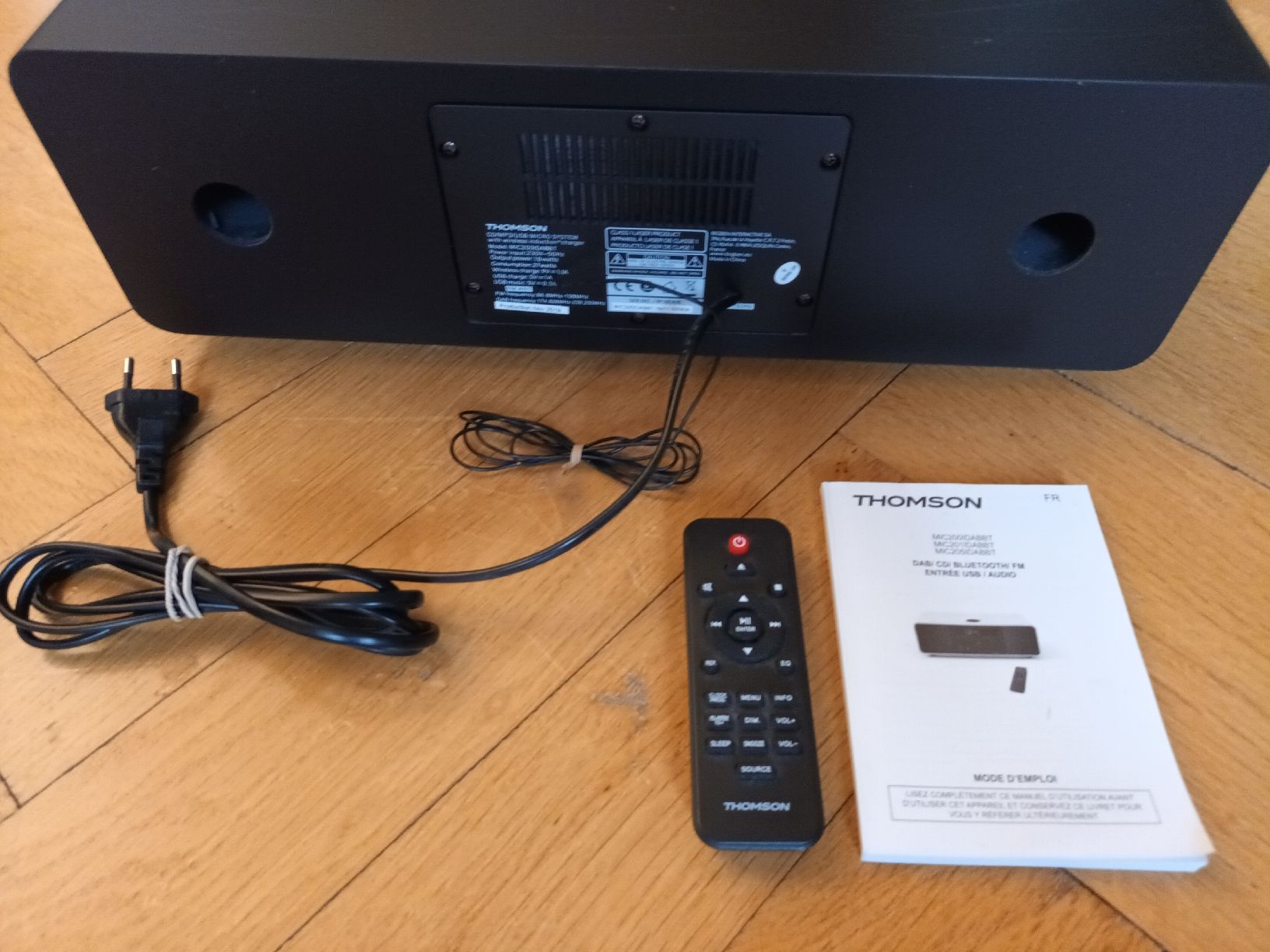 Sistemi audio & multimediali: Thomson CD-Microanlage mit Bluetooth schwarz gebraucht – Usato da kriens venduto da ole-norge 2