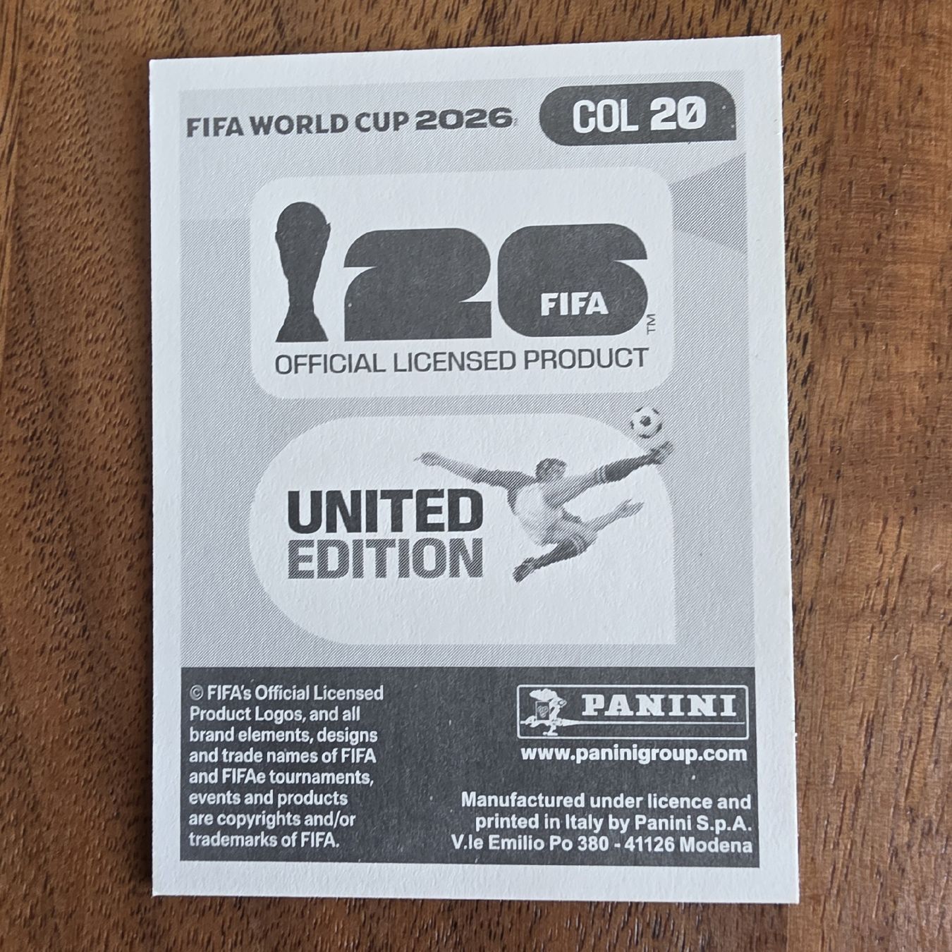 Panini Cartes à collectionner: Panini Luis Diaz  COL20 – Neuf avec emballage d'origine à Buchs AG par LogoParts 1