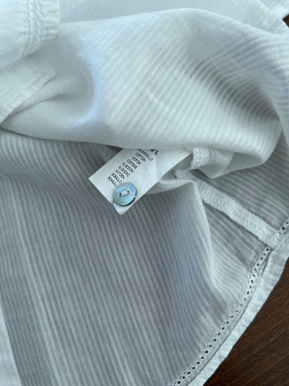 Blusen: Seidensticker- Sommer Bluse, weiss, Gr. 40, – Gebraucht aus Ebmatingen von Mistelu 2