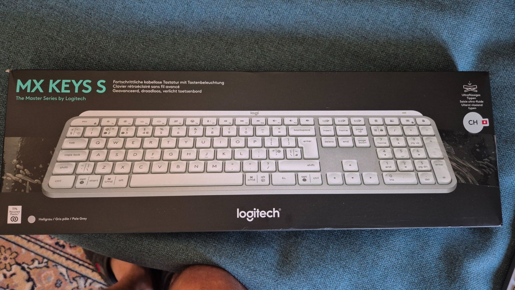 Logitech Tastiere: Logitech MX keys S - pale grey – Difettoso da Biel / Bienne venduto da Fxflo 3