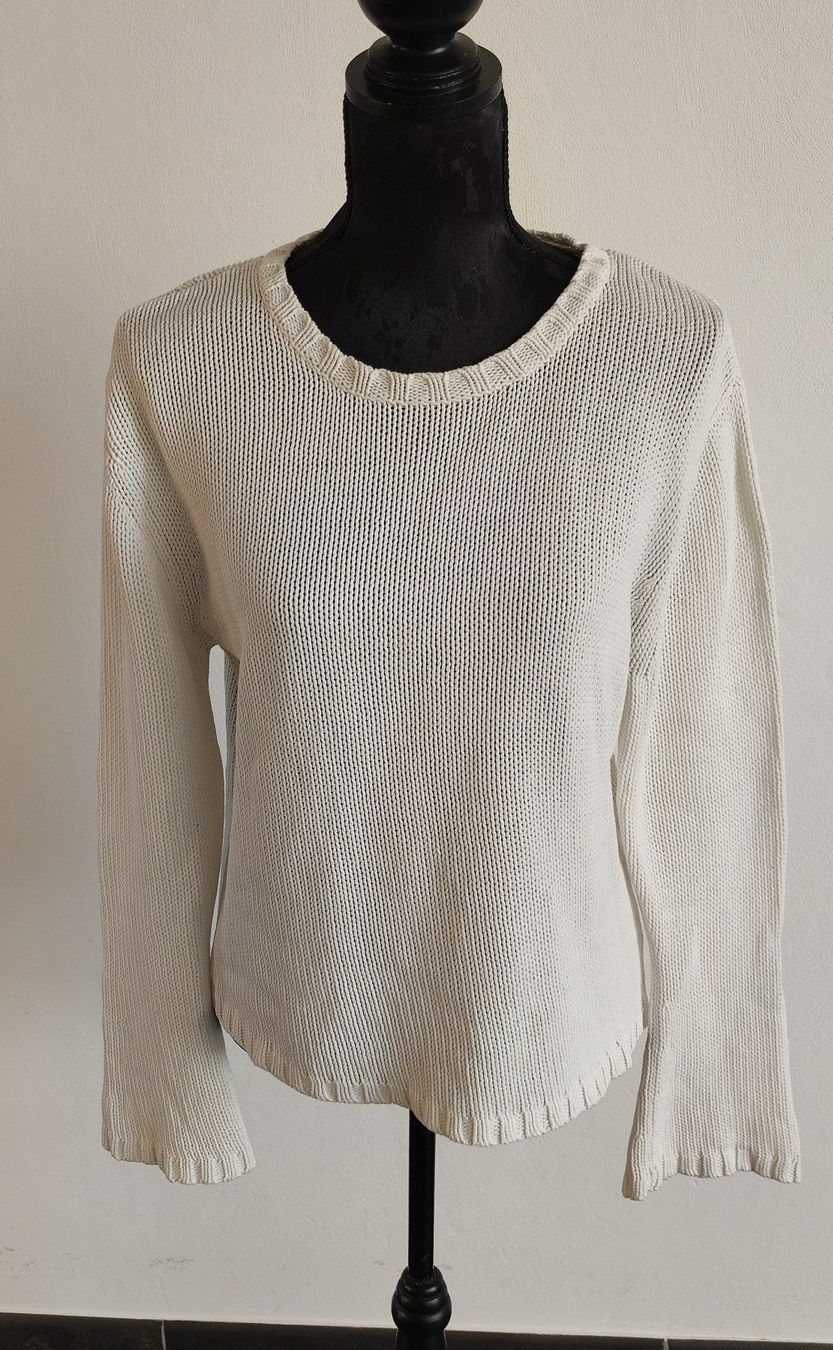 Maglioni & Felpe: Pull blanc en maille "Esprit" – Usato da Riaz venduto da cam_x5xs 4